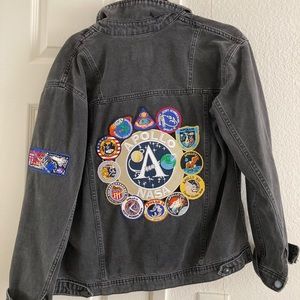 Custom Roxy x NASA Denim Jacket